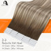 Extensii Tape In Balayage White Platinum B#8/Silver/8